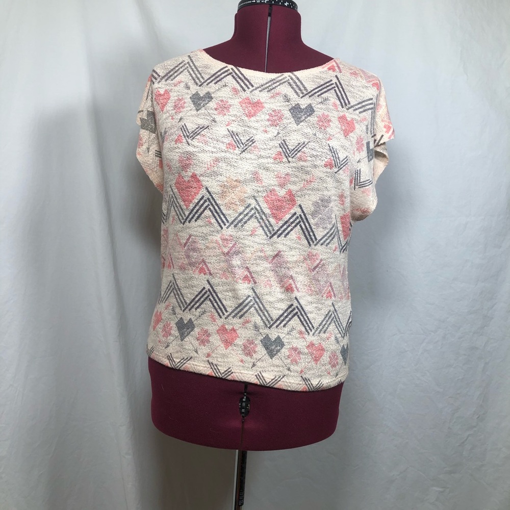 Ginger G Mud Cloth Top Size S